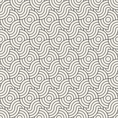 Vector seamless pattern. Modern stylish abstract texture. Repeating geometric tiles