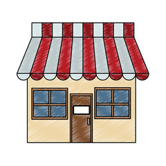 Store shop symbol vector illustration graphic design