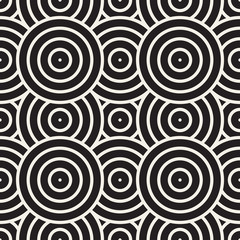 Vector seamless pattern. Modern stylish abstract texture. Repeating geometric tiles
