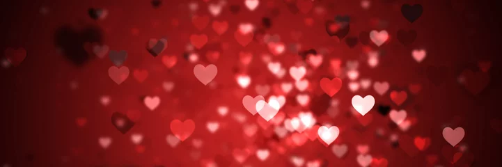 Fotobehang Digitally generated Valentines heart design © vectorfusionart