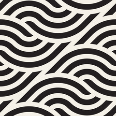 Vector seamless pattern. Modern stylish abstract texture. Repeating geometric tiles