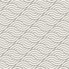 Vector seamless pattern. Modern stylish abstract texture. Repeating geometric tiles