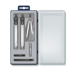 Case of drawing instruments