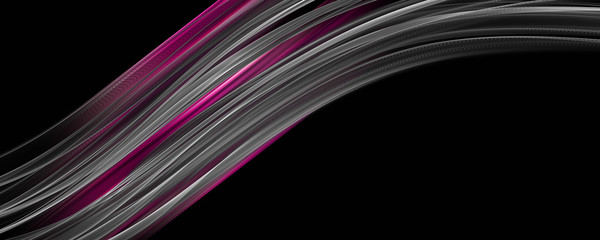 Abstract elegant romantic panorama background design illustration