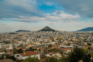 Fototapeta na wymiar Greece City Landscape