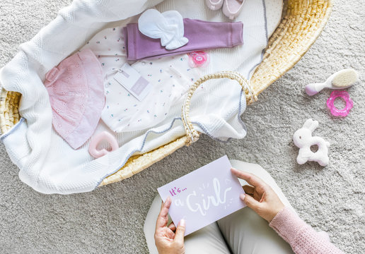 Baby Shower Items On The Floor