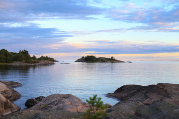 Fototapeta na wymiar Archipelago Sunset