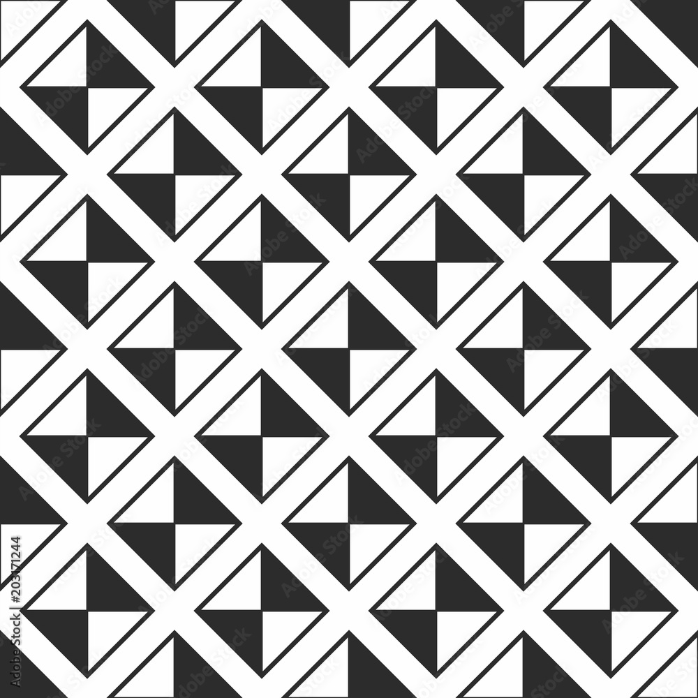 Poster geometric seamless pattern. simple regular background. vector