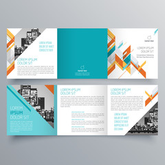 Brochure design, brochure template, creative tri-fold, trend brochure