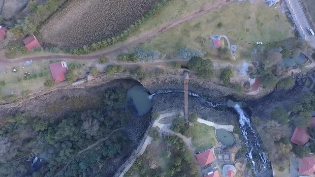 Prismas bas&aacute;lticos, Huasca de Ocampo, Hidalgo