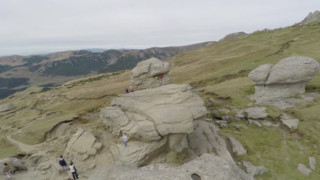 Aerial view of Babele Plateau