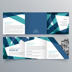 Brochure design, brochure template, creative tri-fold, trend brochure