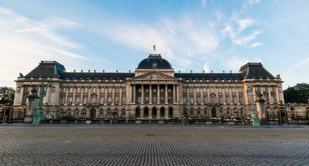 Fototapeta na wymiar Royal Palace, Brussels Belgium