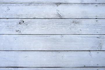 Naklejka premium Light wood texture background, wooden table top view