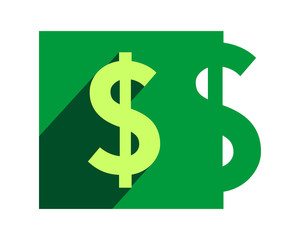 dollar gestalt icon typography typeset logotype alphabet font image vector icon logo symbol