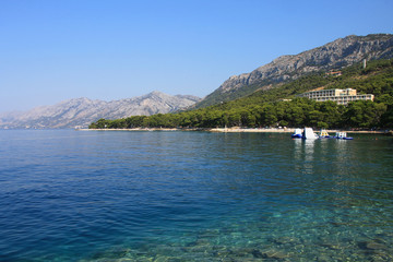 Obraz premium Landscape of small mediterranean town in Croatia