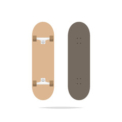 Skateboard vector isolated