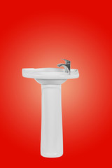 White Ceramic Wash Basin