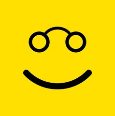 Smile Vector Template Design Illustration