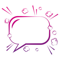 speech bubble with oval shaped icon vector illustration design