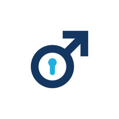 Security Man Logo Icon Design