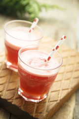 Refreshing berry drink