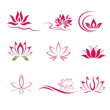 lotus flower icons