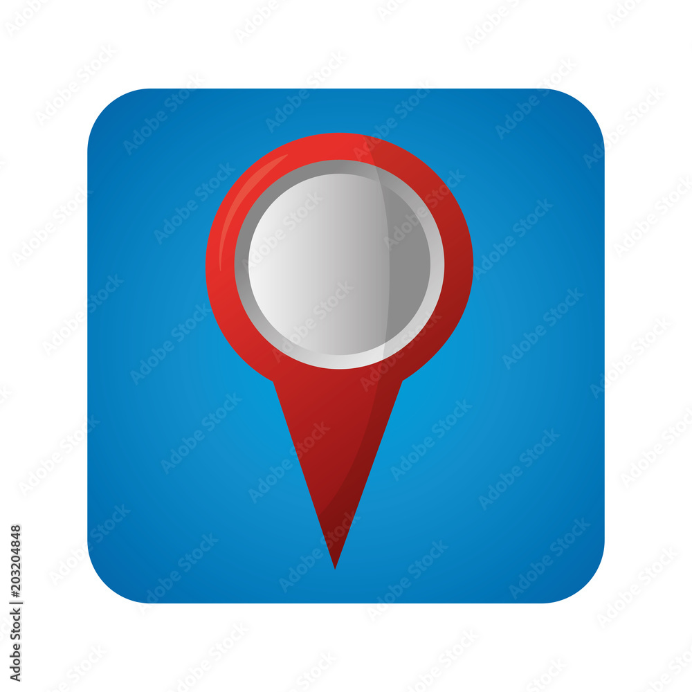 Poster navigation gps pointer map location vector illustration vector illustration