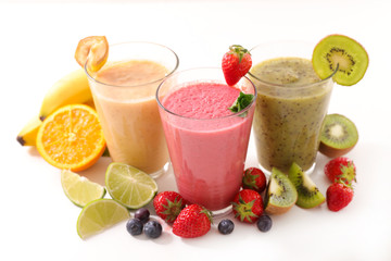 assorted juice or smoothie