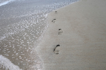Footprints in the Sand