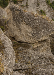 Landscapes of Bulgaria. The Balkan Mountains. National historical and archaeological reserve 