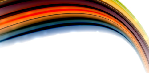 Abstract flowing motion wave, liquid colors mixing, vector abstract background