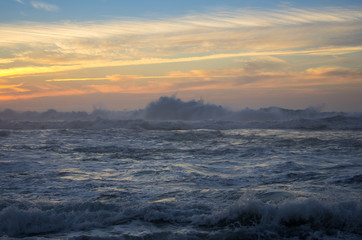 The coast of Atlantic ocean