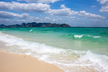 The coast of Andaman sea