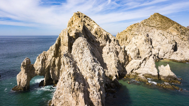 Coastline landscape in Mexico