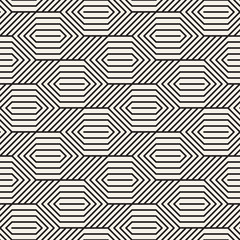 Vector seamless pattern. Modern stylish abstract texture. Repeating geometric tiles