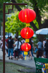 Beautiful Chinese lamps.