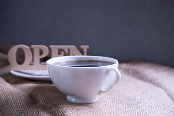 Hot drinks.
