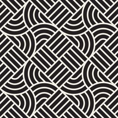 Vector seamless pattern. Modern stylish abstract texture. Repeating geometric tiles