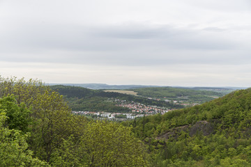 View over Eisenach / Germany