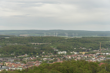 View over Eisenach / Germany