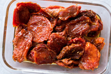 Sun Dried Tomatoes Ready to Eat.