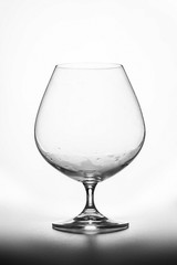 Water splash out of glass