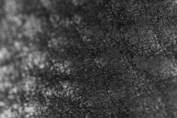 Black leather material as an abstract background
