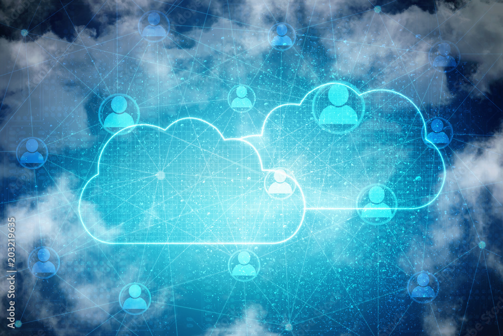 Poster 2d rendering technology cloud computing