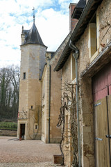 Fototapeta premium Chateau de Ronsard - Porte