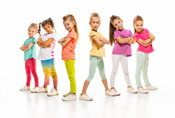 The kids dance school, ballet, hiphop, street, funky and modern dancers