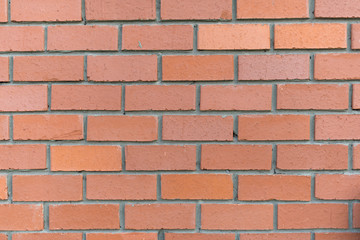 Weathered stained brick wall background