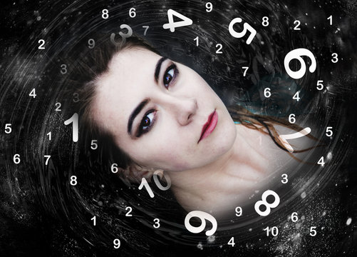 Woman and numerology world
