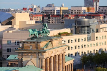 Berlin cityscape, Germany